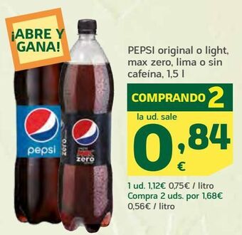 HiperDino Refrescos pepsi oferta