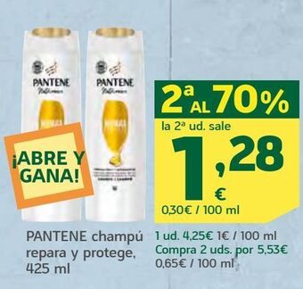 HiperDino Champú pantene oferta