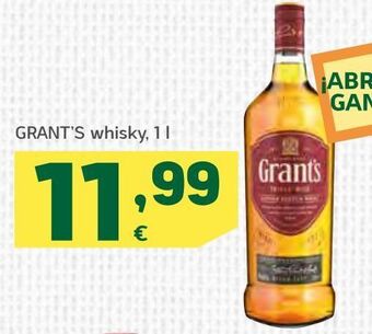 HiperDino Whisky grant's oferta