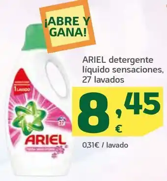 HiperDino Detergente líquido ariel oferta