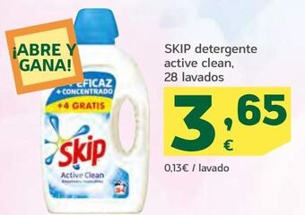 HiperDino Detergente skip oferta