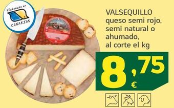 HiperDino Queso valsequillo oferta