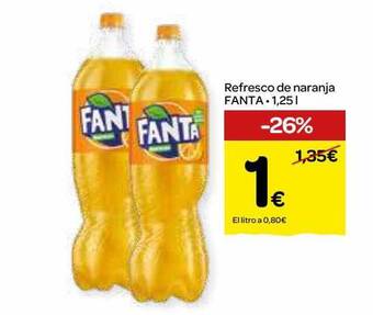 Dialprix Refresco de naranja fanta oferta