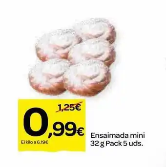 Dialprix Ensaimada mini pack 5 oferta
