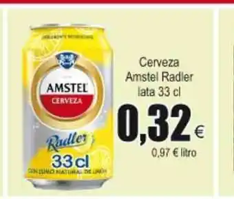 FROIZ Amstel Radler Cerveza lata 33cl oferta