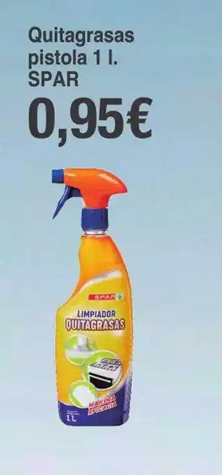 Spar La Palma Quitagrasas pistola spar oferta