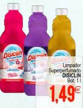 Limpador superperfumado disiclin bot