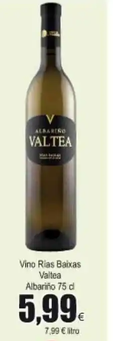 FROIZ Vino Rias Baixas Valtea Albariño 75cl oferta