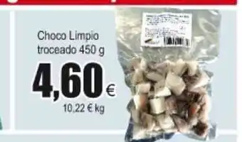 FROIZ Choco Limpio troceado 450g oferta