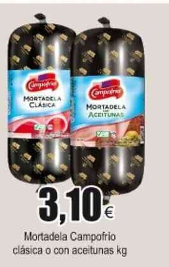 FROIZ Mortadela Campofrio clásica o con aceitunas oferta