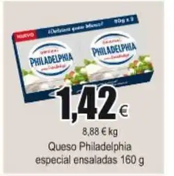 FROIZ Queso Philadelphia especial ensaladas 160g oferta