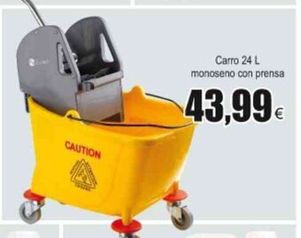 FROIZ Carro 24L monoseno con prensa oferta