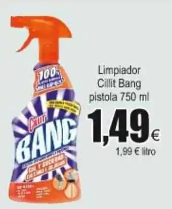 FROIZ Limpiador Cillit Bang pistola 750ml oferta