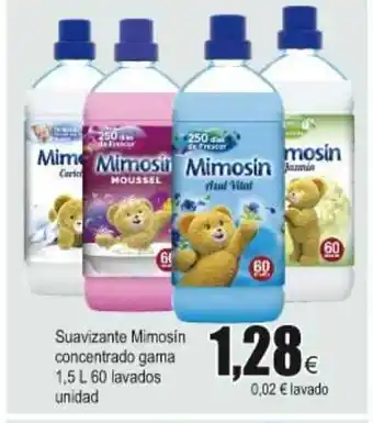 FROIZ Suavizante Mimosin concentrato gama 1,5L oferta