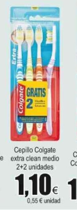 FROIZ Cepillo Colgate extra clean medio oferta