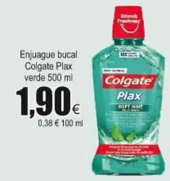 FROIZ Colgate Enjuague bucal Plax verde 500ml oferta