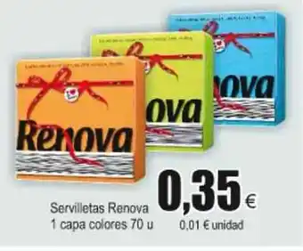FROIZ Renova Servilletas oferta
