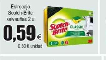FROIZ Estropajo Scotch Brite salvauñas 2 u oferta