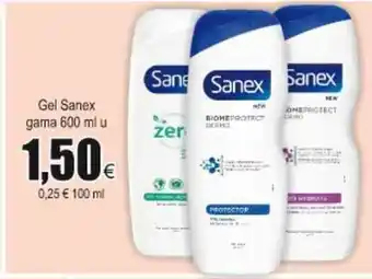 FROIZ Gel Sanex gama 600ml u oferta