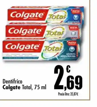 Unide Supermercados Dentífrico colgate total oferta