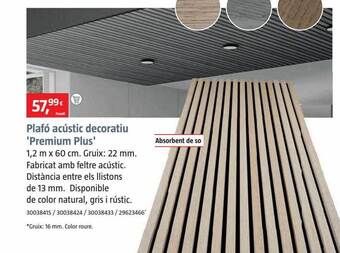 Bauhaus Plafó acústic decoratiu 'premium plus oferta