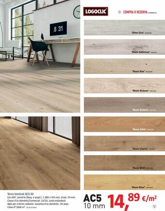 Bauhaus Terra laminat ac5-33 oferta
