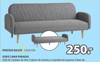 JYSK Sofa cama paradis oferta
