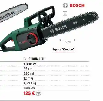 Bauhaus Bosch espasa 'oregon' chain35ii oferta