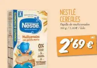 Dialprix Nestlé cereales papilla de multicereales oferta