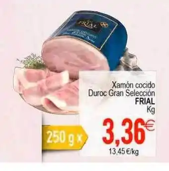 Plenus Supermercados Xamón cocido duroc gran selección frial oferta