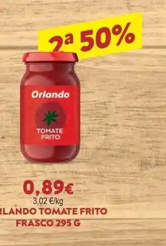 Plenus Supermercados Orlando tomate frito frasco oferta