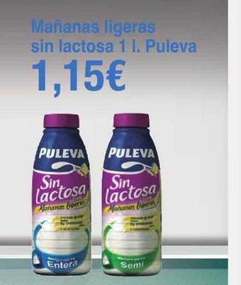 Spar La Palma Mañanas ligeras sin lactosa puleva oferta