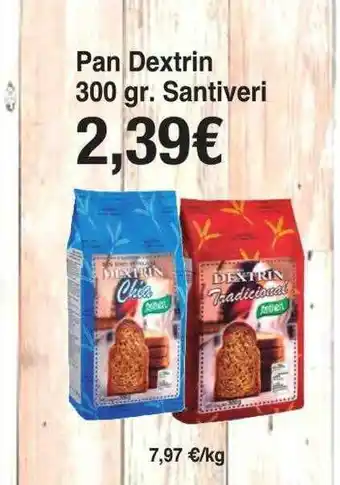 Spar La Palma Pan dextrin santiveri oferta