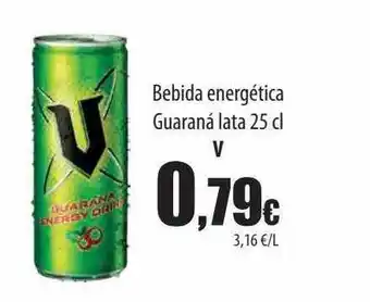 Spar Tenerife Bebida energética guaraná lata oferta