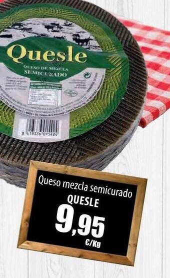 Spar Tenerife Queso mezcla semicurado quesle oferta