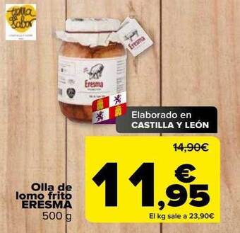 Carrefour Olla de lomo frito eresma oferta