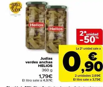 Carrefour Judia verdes anchas helios oferta