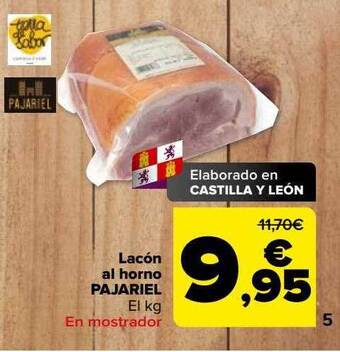Carrefour Lacón al horno pajariel oferta