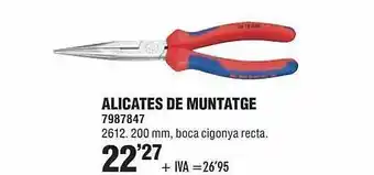 Optimus Alicates de muntatge oferta