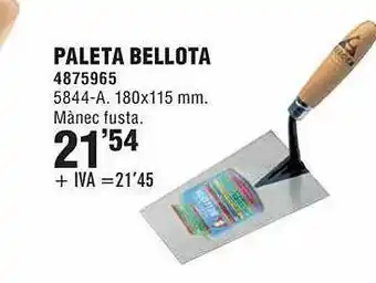 Optimus Paleta bellota oferta