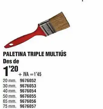 Optimus Paletina triple multiús oferta