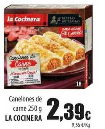 SPAR Lanzarote Canelones de carne la cocinera oferta