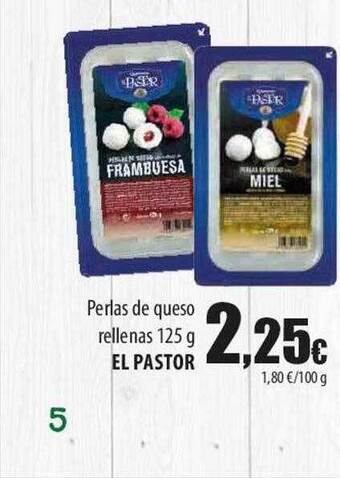 SPAR Lanzarote Perlas de queso rellenas el pastor oferta