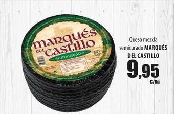 SPAR Lanzarote Queso mezcla semicurado marqués del castillo oferta