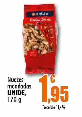Unide Supermercados Nueces mondadas unides oferta