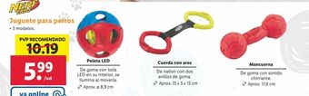 Lidl Juguetes para perros oferta
