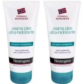 Douglas Neutrogena crema de pies ultra hidratante duplo oferta