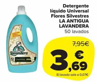 Carrefour Market Detergente líquido universal flores silvestres la antigua lavandera oferta