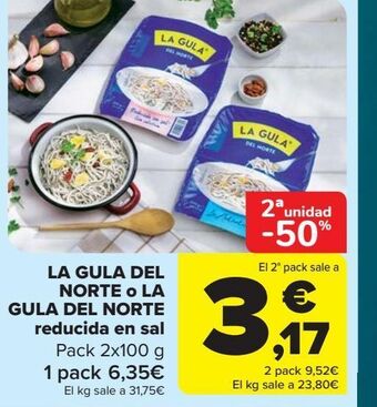 Carrefour La gula del norte o la gula del norte reducida en sal oferta