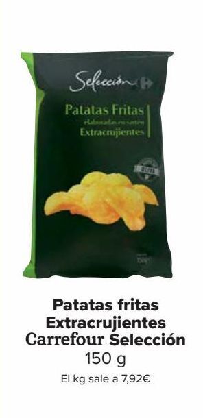 Carrefour Patatas fritas extracrujientes carrefour selección oferta